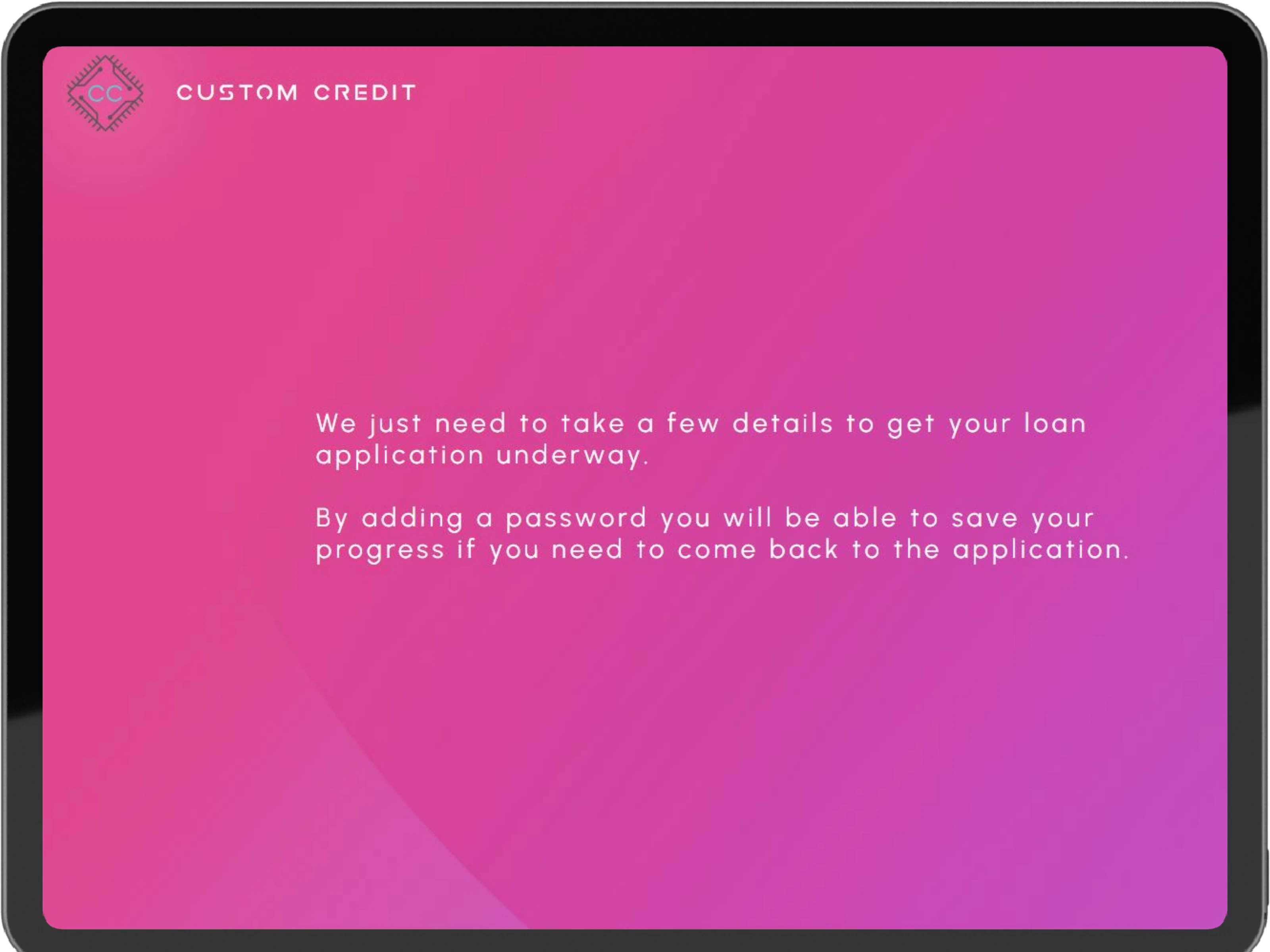 Custom credit