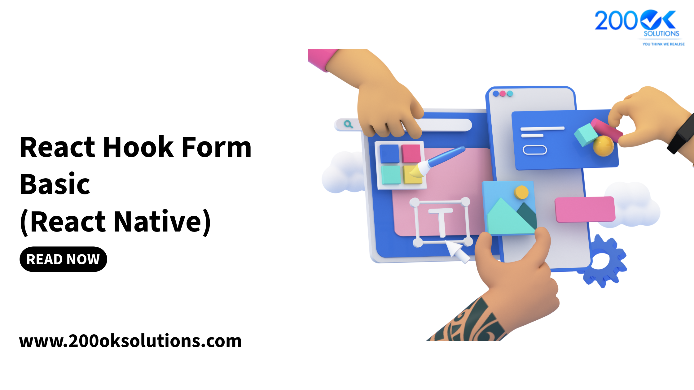 React Hook Form Basic in React Native guide illustrating fast form validation, login form creation, and performance optimization using React Hook Form.