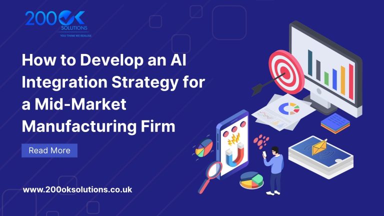 How to Develop an AI Integration Strategy for a Mid-Market Manufacturing Firm