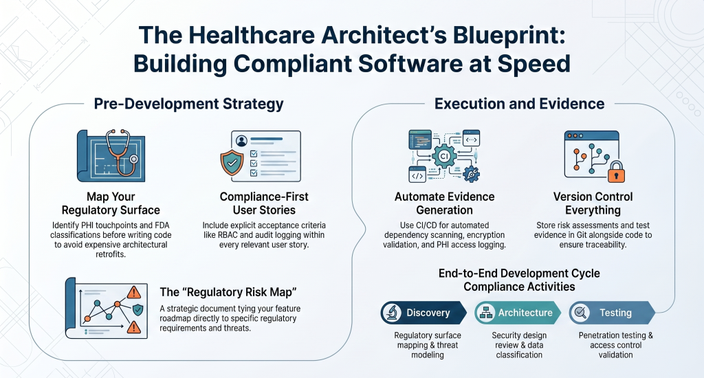 Healthcare software compliance blueprint for fast secure development by 200OK Solutions