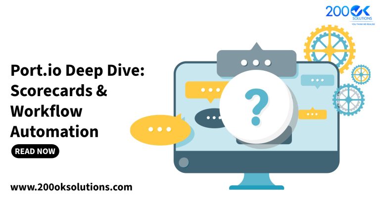 Port.io Deep Dive: Scorecards & Workflow Automation 