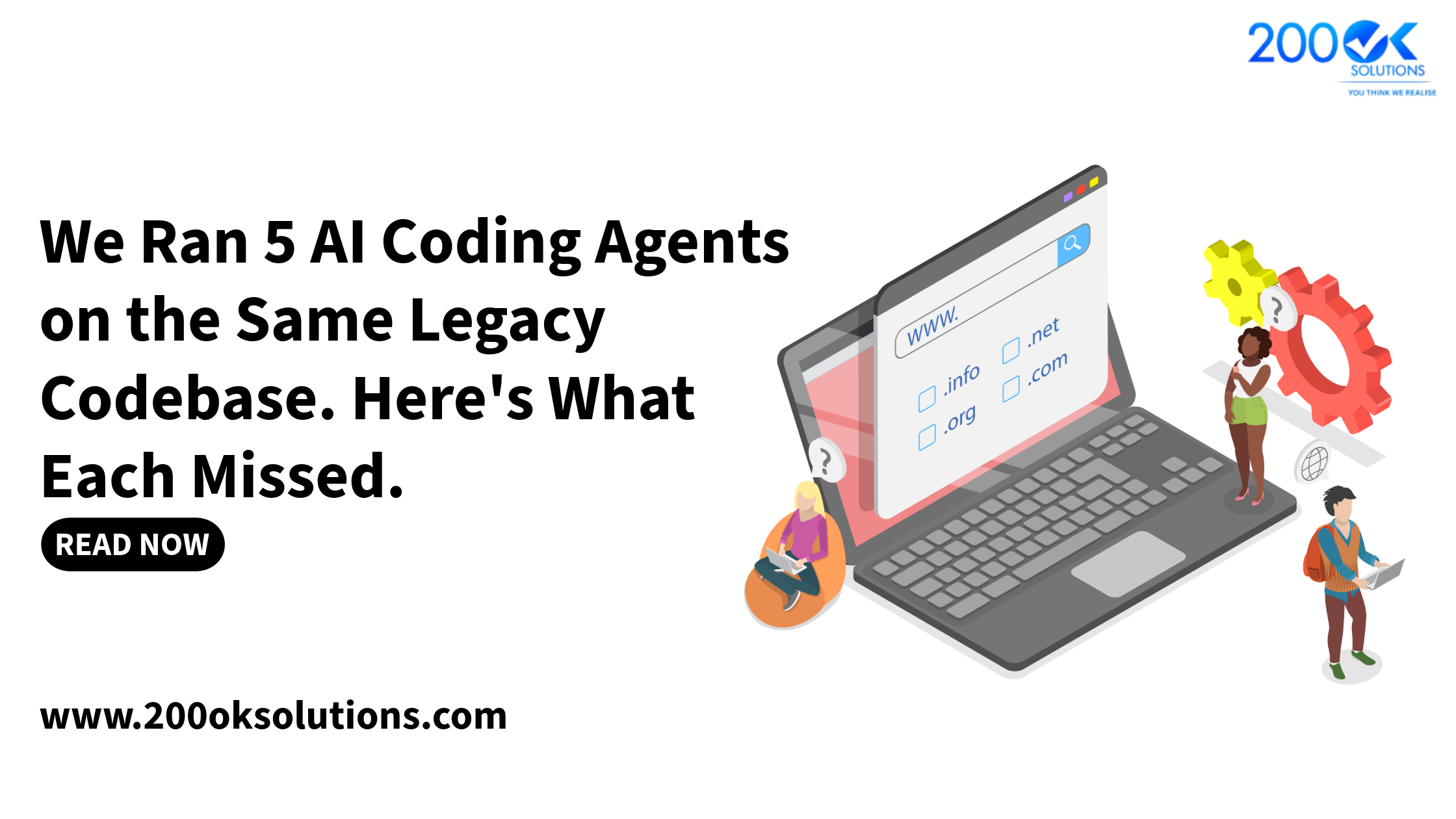 We tested 5 AI coding agents including Claude Code, Cursor, GitHub Copilot, Devin, and Windsurf on a legacy codebase to compare their strengths and limitations in legacy code modernization.