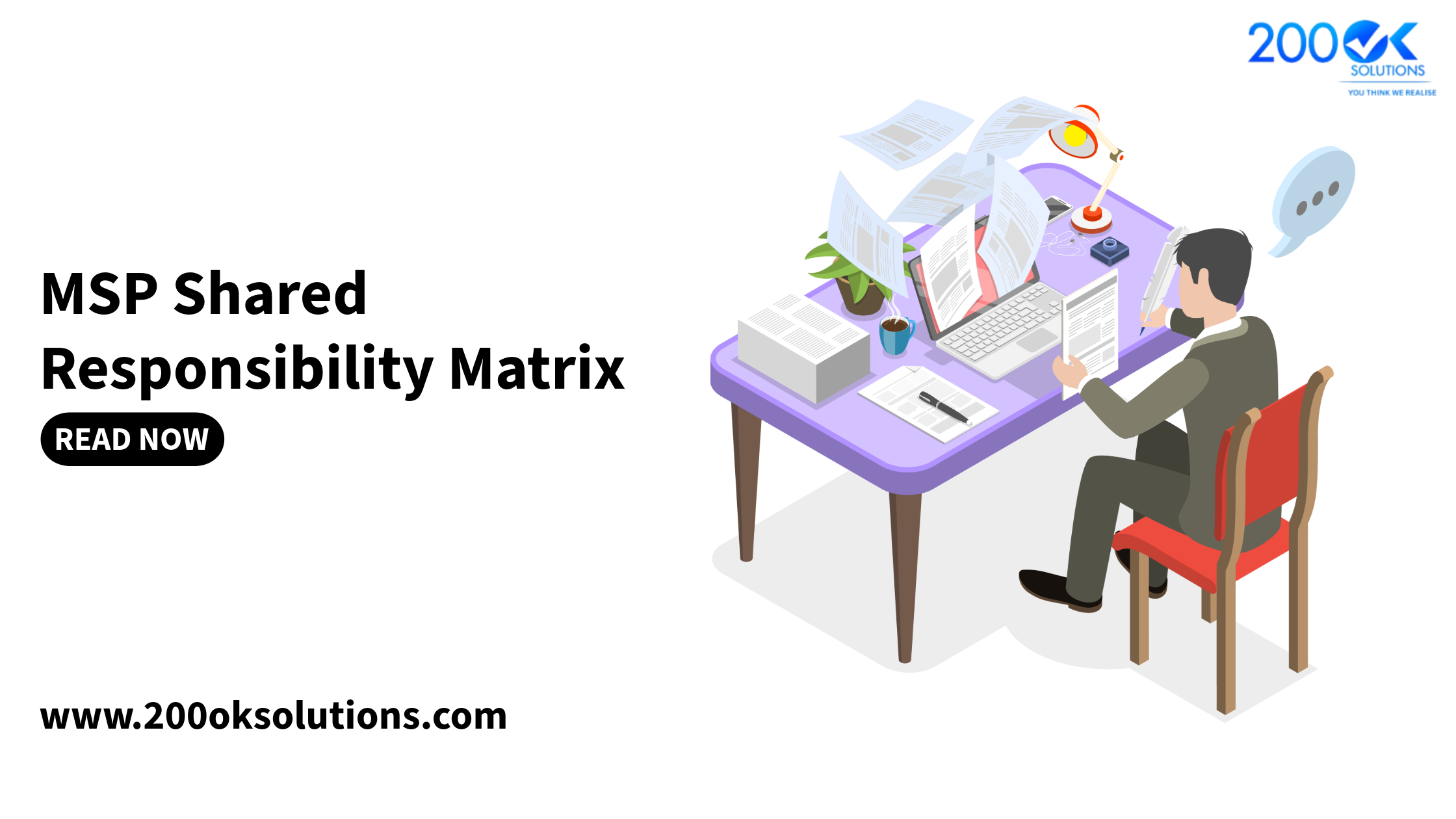 MSP Shared Responsibility Matrix for CMMC compliance by 200OK Solutions
