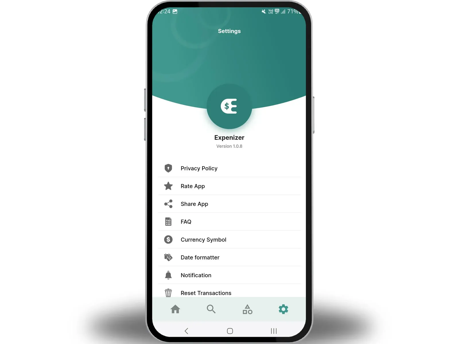 Expenizer Screen 3