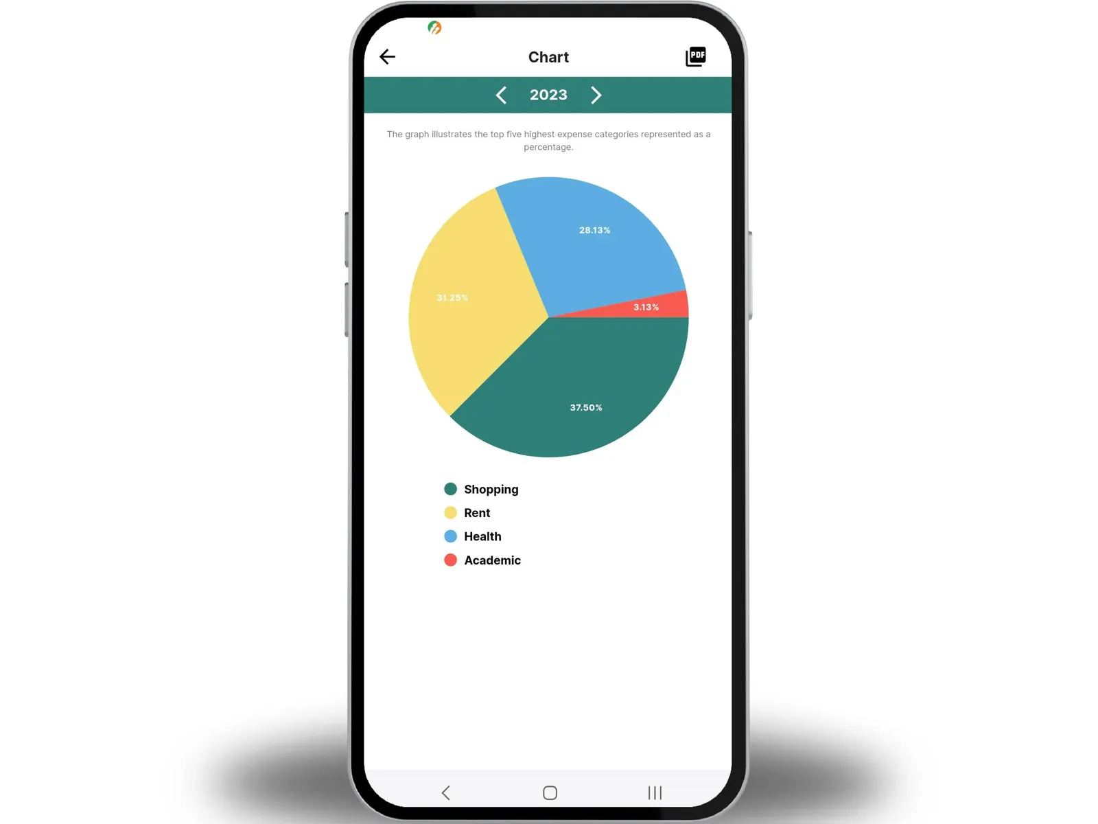 Expenizer Screen 7